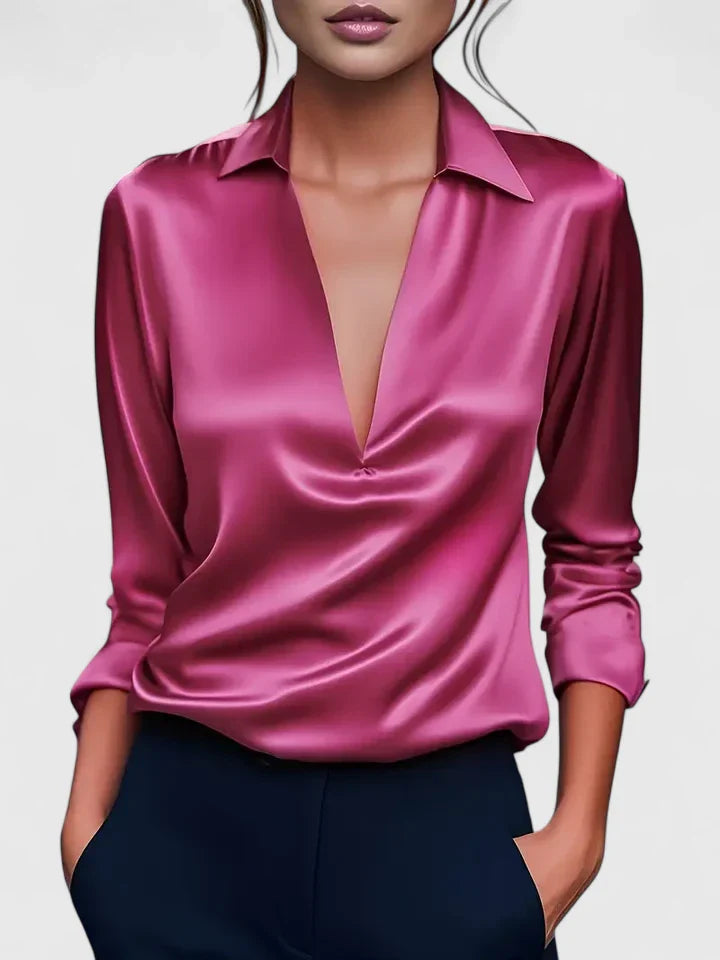 Calvina | Blusa Sofisticada