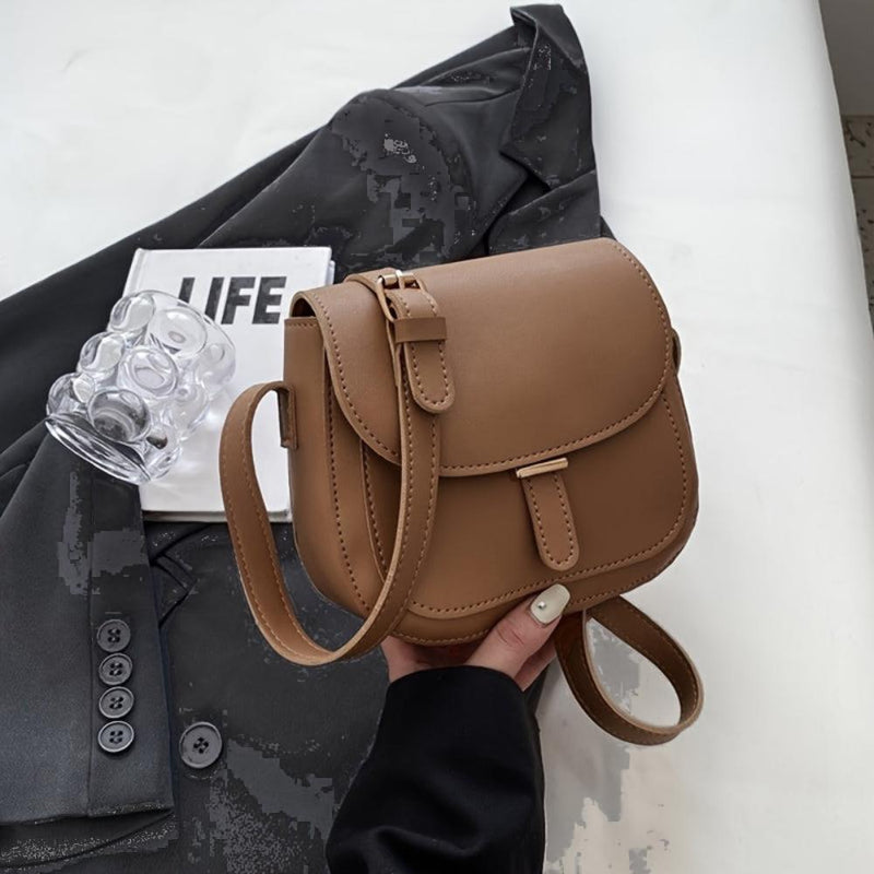 Aria™ Retro Grace | Bolsa Transversal Elegante de Sela