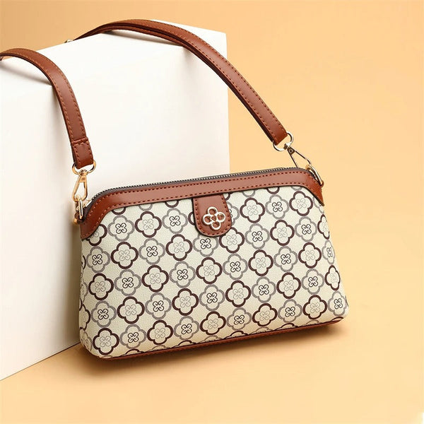 Amelia™ - Bolsa de Ombro Floral Premium