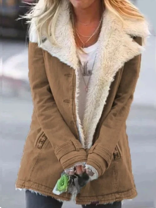 Annika™ | Jaqueta de Inverno Forrada com Fleece