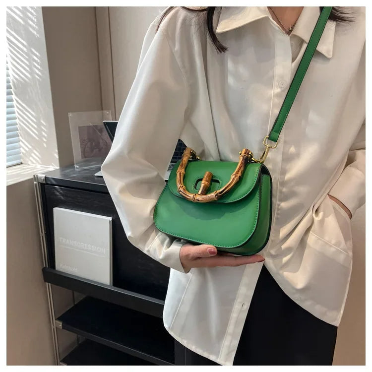Aria™ - Bolsa de Mão Estilosa de Bambu