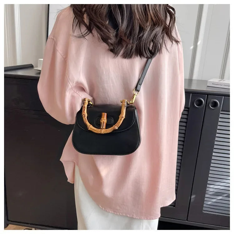 Aria™ - Bolsa de Mão Estilosa de Bambu
