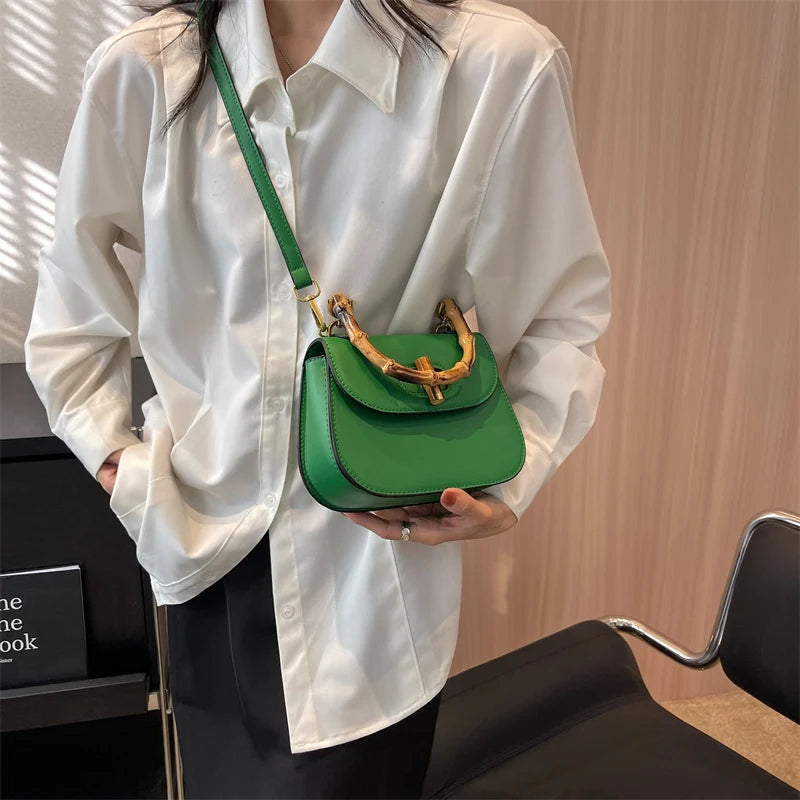Aria™ - Bolsa de Mão Estilosa de Bambu