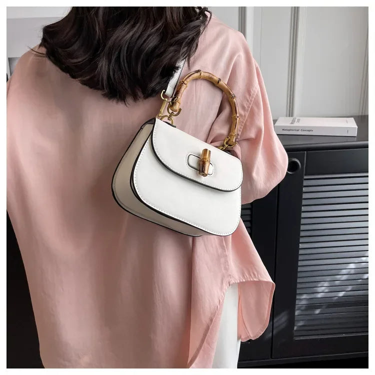 Aria™ - Bolsa de Mão Estilosa de Bambu
