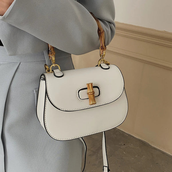 Aria™ - Bolsa de Mão Estilosa de Bambu