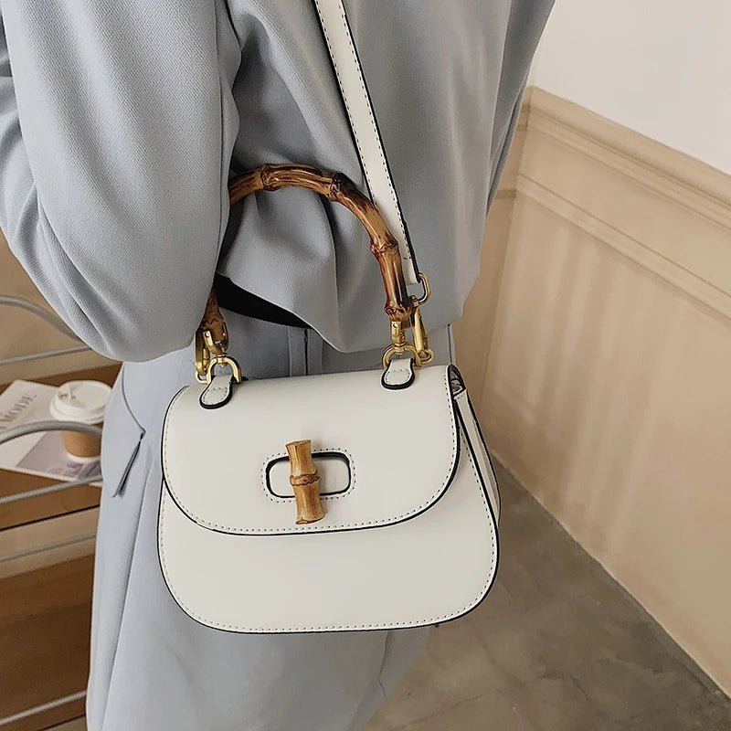 Aria™ - Bolsa de Mão Estilosa de Bambu