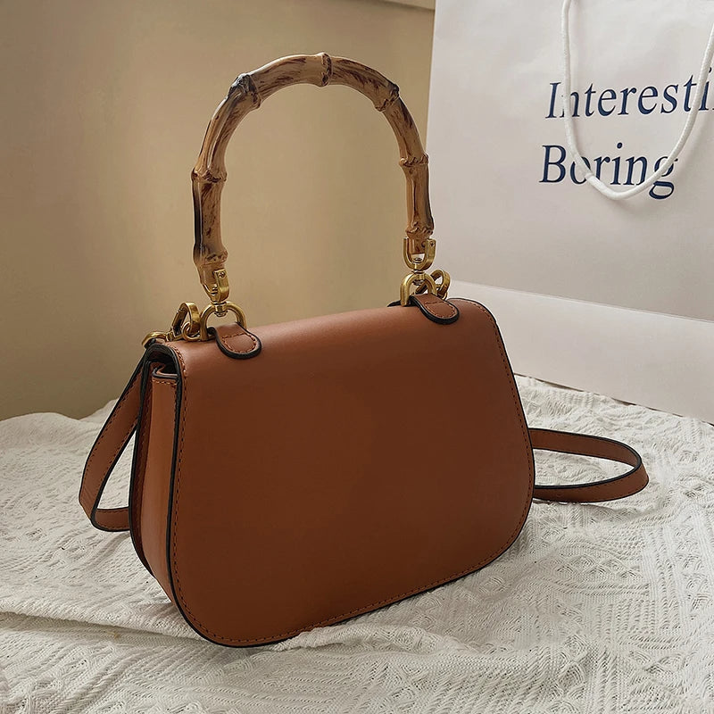 Aria™ - Bolsa de Mão Estilosa de Bambu