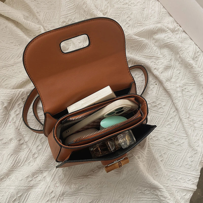 Aria™ - Bolsa de Mão Estilosa de Bambu