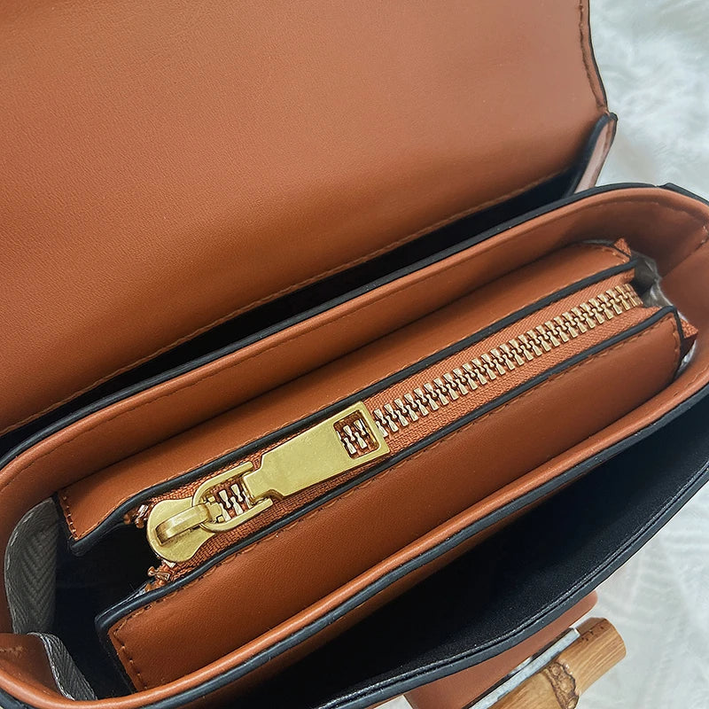 Aria™ - Bolsa de Mão Estilosa de Bambu