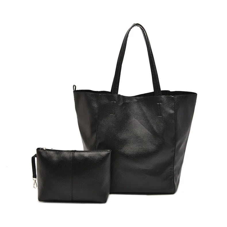 Olivia™ Maciez Retrô | Bolsa Tote de Grande Capacidade