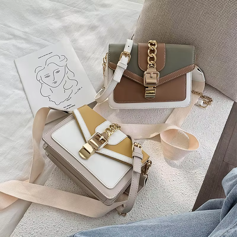 Scarlett™ - Bolsa de Ombro de Luxo Designer