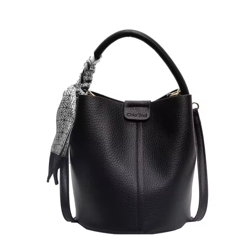 Abigail™ - Bolsa Retrô Tipo Balde