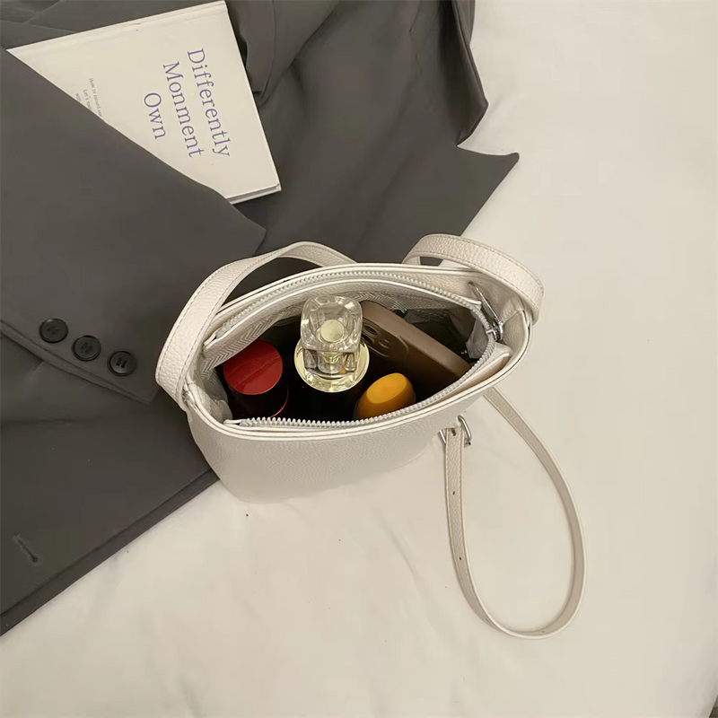 Aubrey™ - Bolsa Mini Bucket de Ombro Estilosa