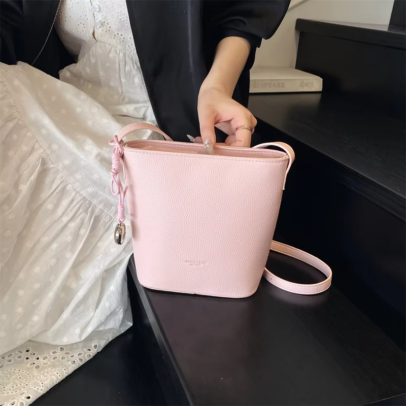 Aubrey™ - Bolsa Mini Bucket de Ombro Estilosa