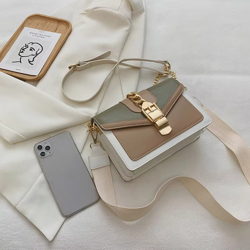 Scarlett™ - Bolsa de Ombro de Luxo Designer