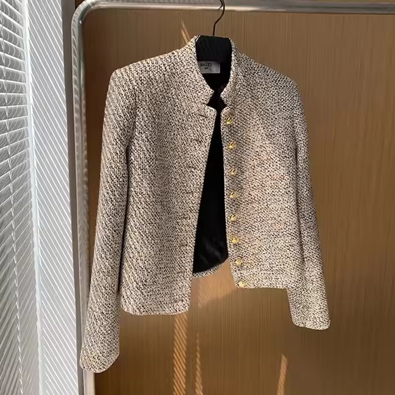 Amelia™ - Blazer Chique de Tweed