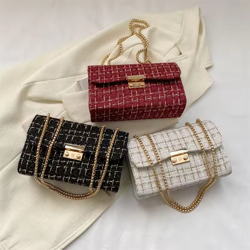 Addison™ - Bolsa Xadrez de Luxo
