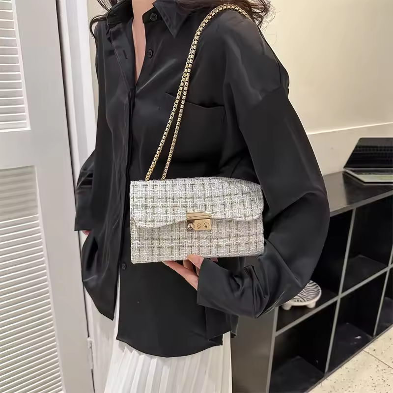 Addison™ - Bolsa Xadrez de Luxo