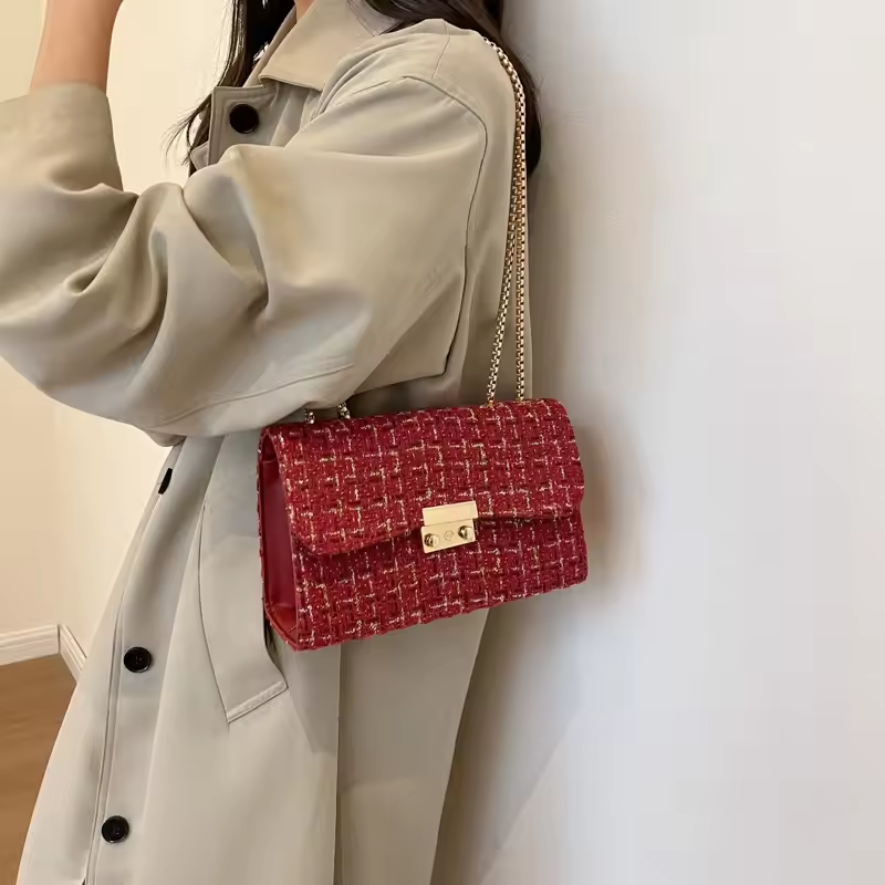 Addison™ - Bolsa Xadrez de Luxo