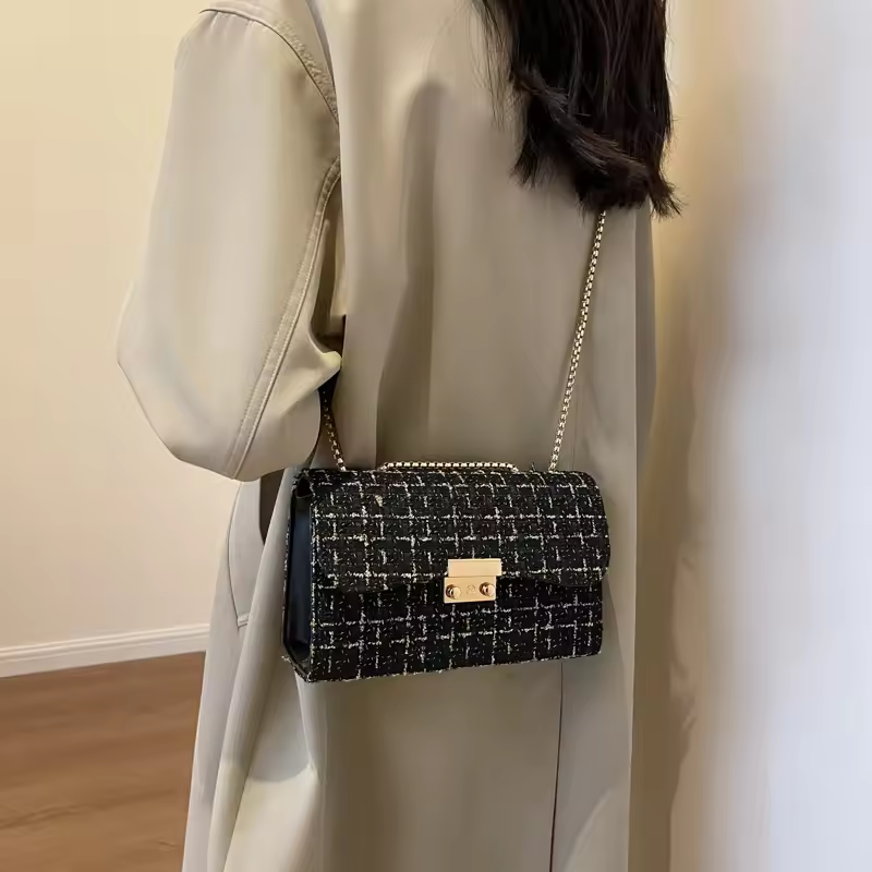 Addison™ - Bolsa Xadrez de Luxo