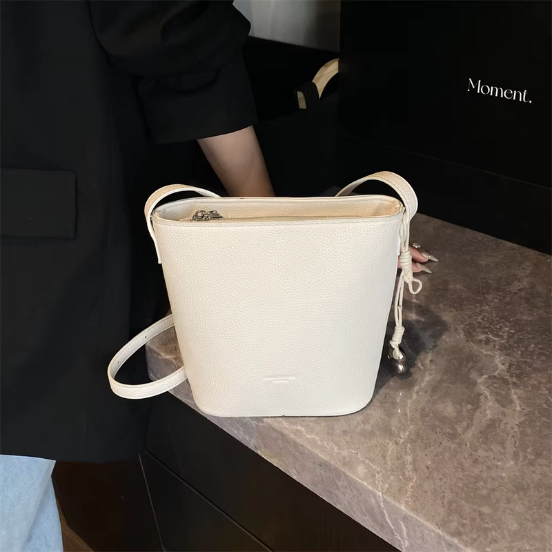 Aubrey™ - Bolsa Mini Bucket de Ombro Estilosa