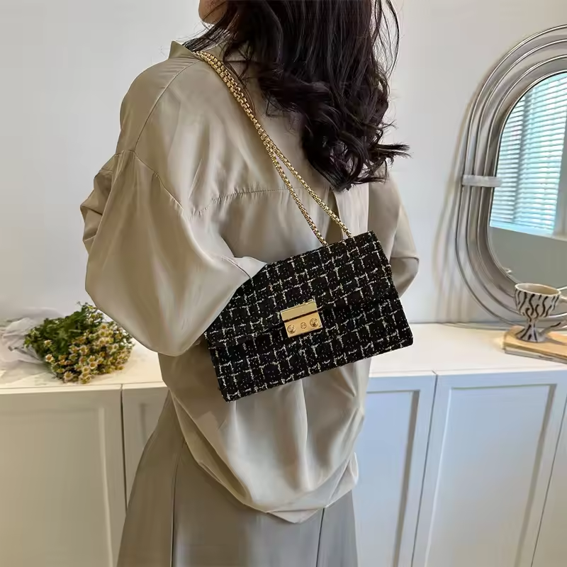 Addison™ - Bolsa Xadrez de Luxo