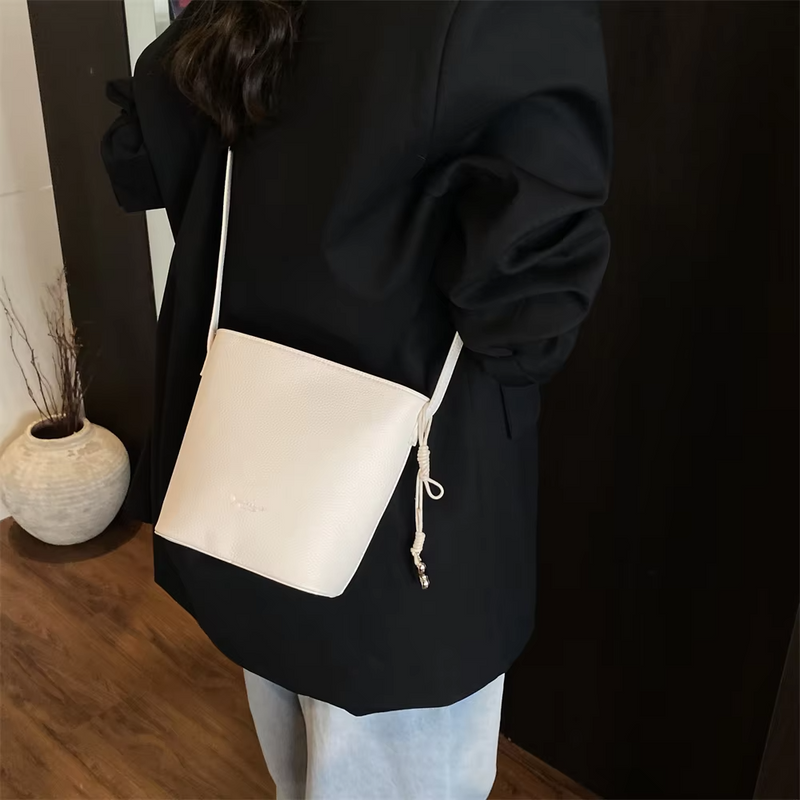 Aubrey™ - Bolsa Mini Bucket de Ombro Estilosa