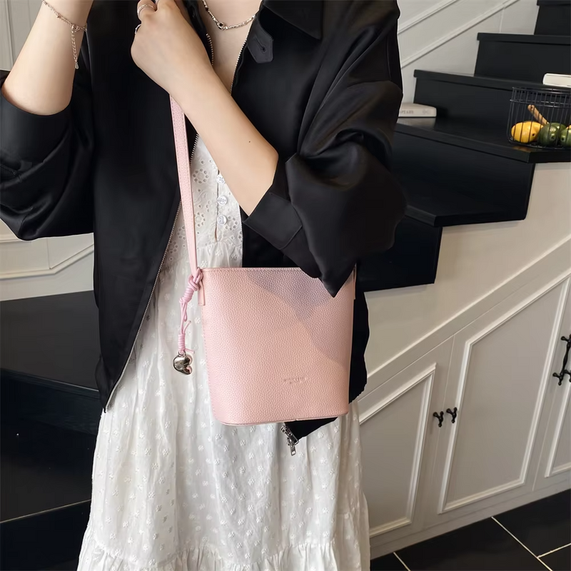 Aubrey™ - Bolsa Mini Bucket de Ombro Estilosa