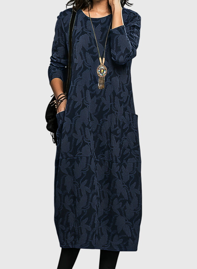 Victoria | Vestido Casual com Decote Redondo
