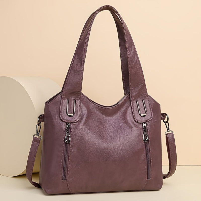Bolsa de Ombro Lily™ Luxe Statement I Retro Tote