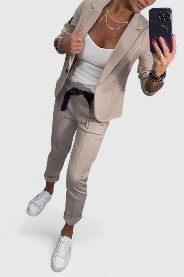 Kina | Conjunto Elegante de Duas Peças