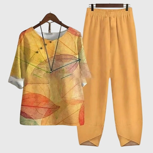 Alessia™ | Conjunto Confortável de Duas Peças