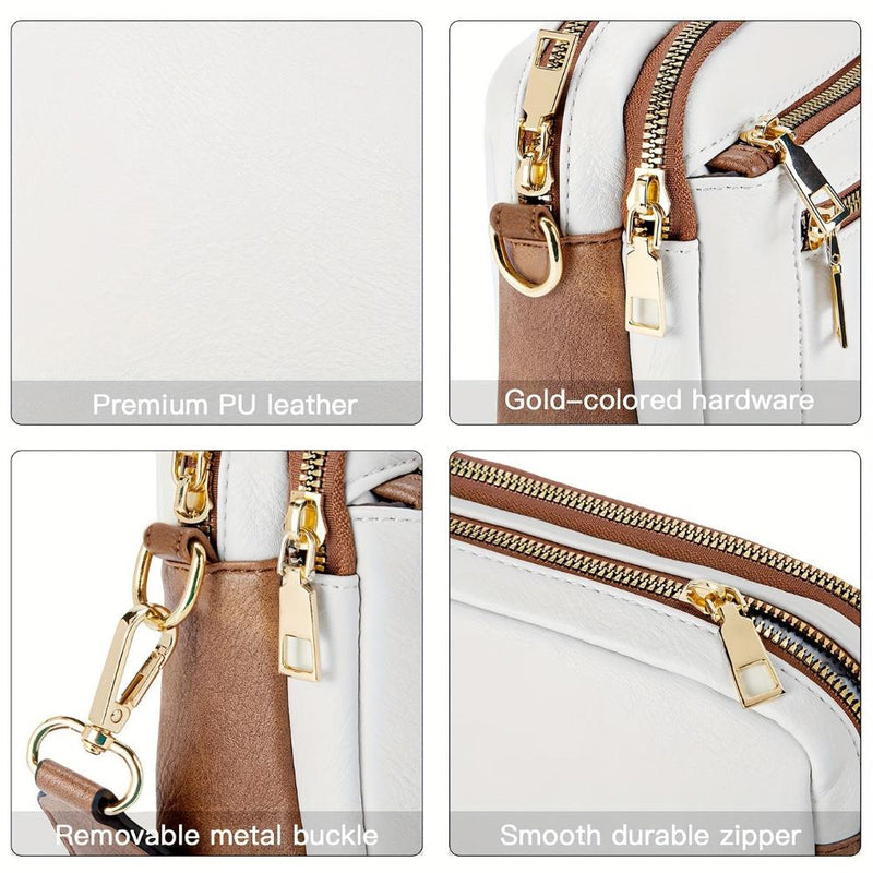 Peyton™ Luxe Statement | Bolsa Transversal Chic