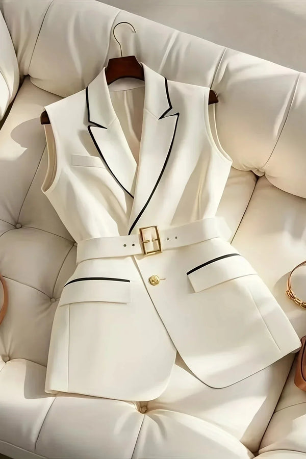 Sophia™ - Colete Elegante com Cinto