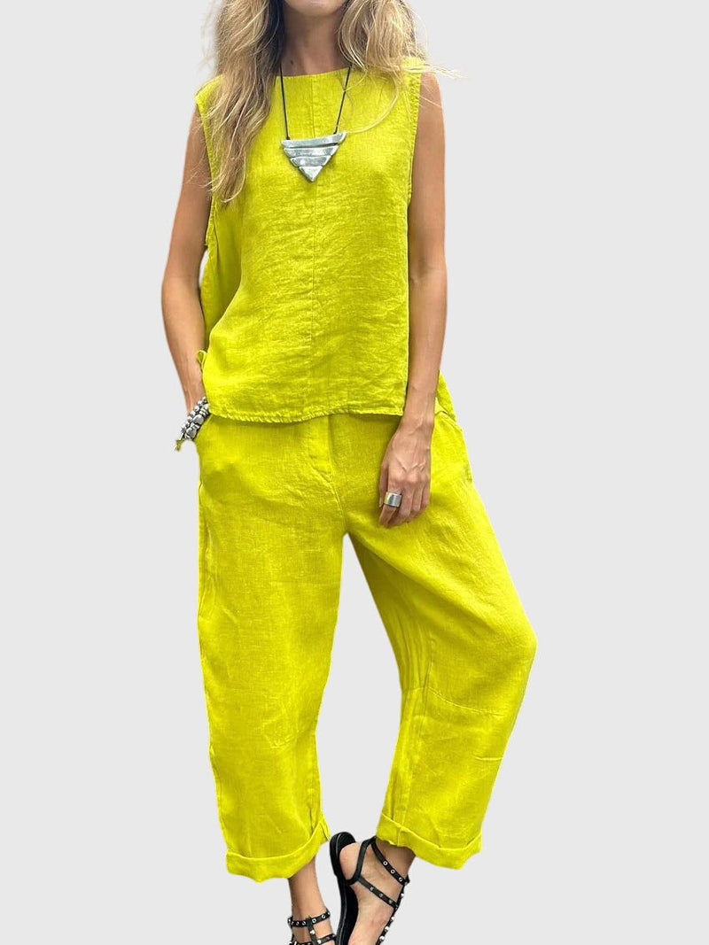 Sabrina™ | Conjunto Elegante de Duas Peças