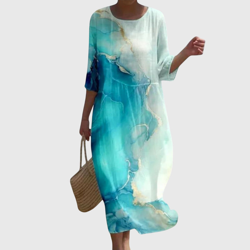 Hayley™ | Vestido Longo Floral Estiloso