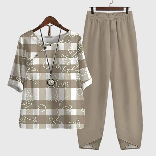 Alessia™ | Conjunto Confortável de Duas Peças