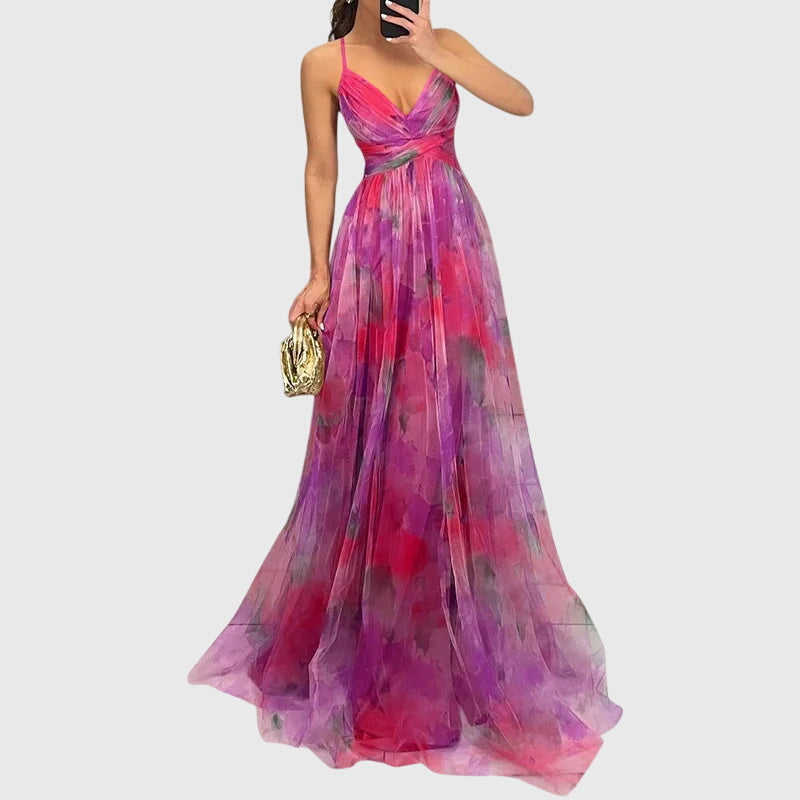 Giselle™ | Vestido Longo Floral