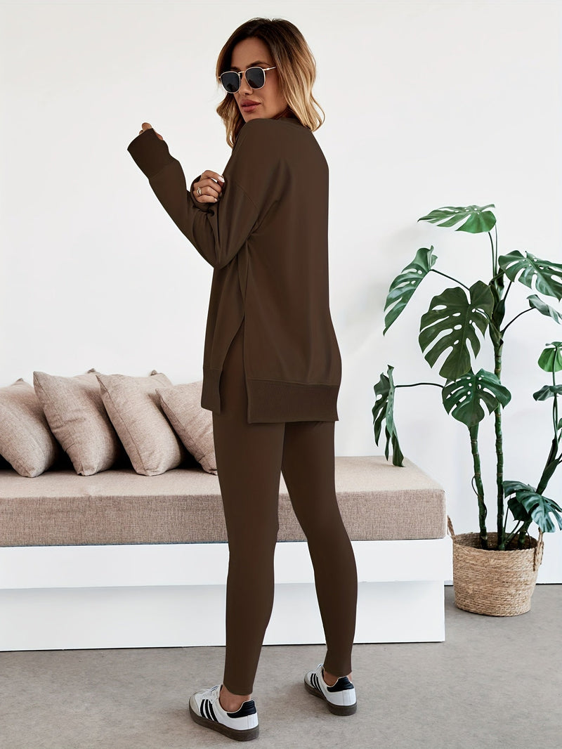 Josie - Conjunto Confortável de Roupas para Ficar em Casa