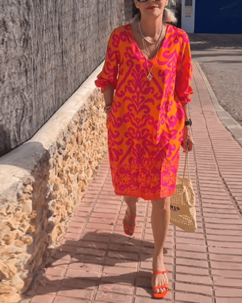 Luna - Vestido Floral Elegante