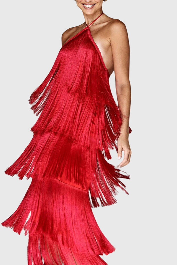 Artiselle™ - Vestido com Franjas