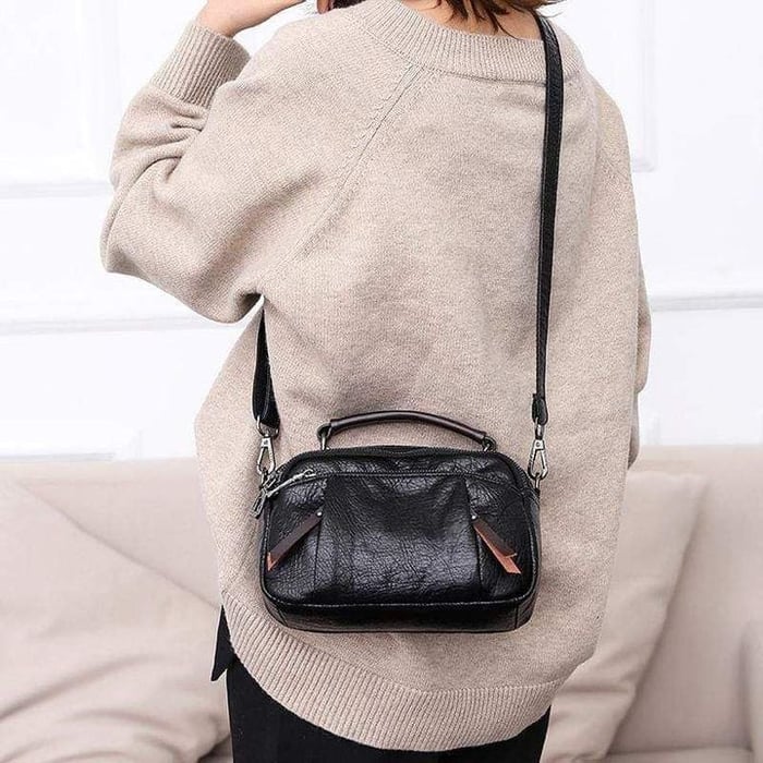 Penelope™ Estilo Exquisito | Bolsa Macia com Múltiplos Bolsos