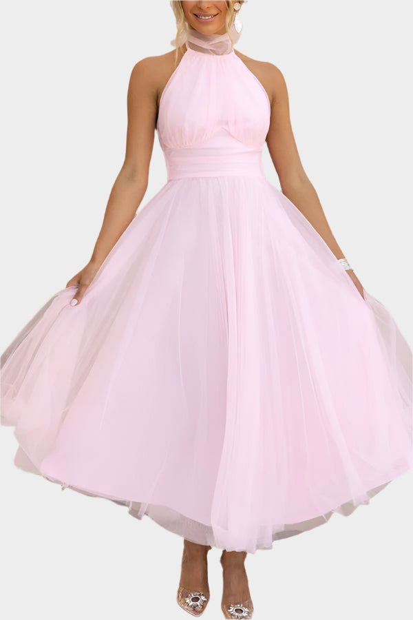 Midi Floral de Renda