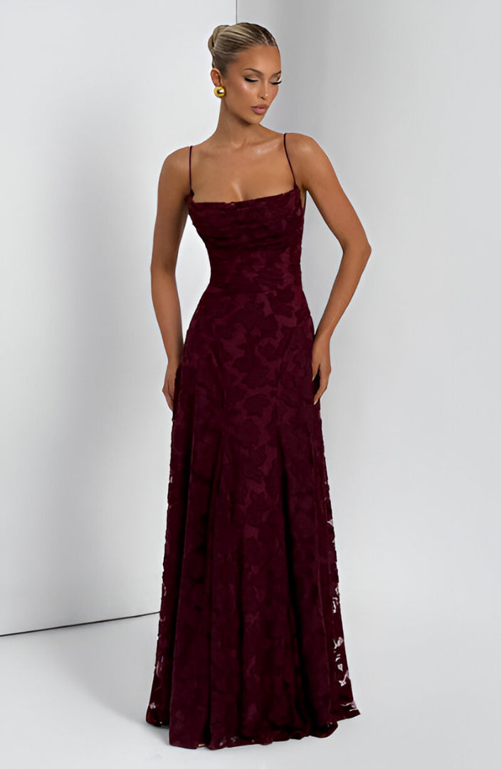 Franciszka™ | Vestido Longo de Renda
