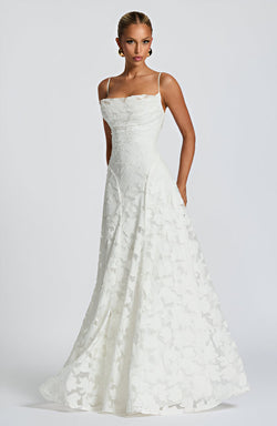 Franciszka™ | Vestido Longo de Renda