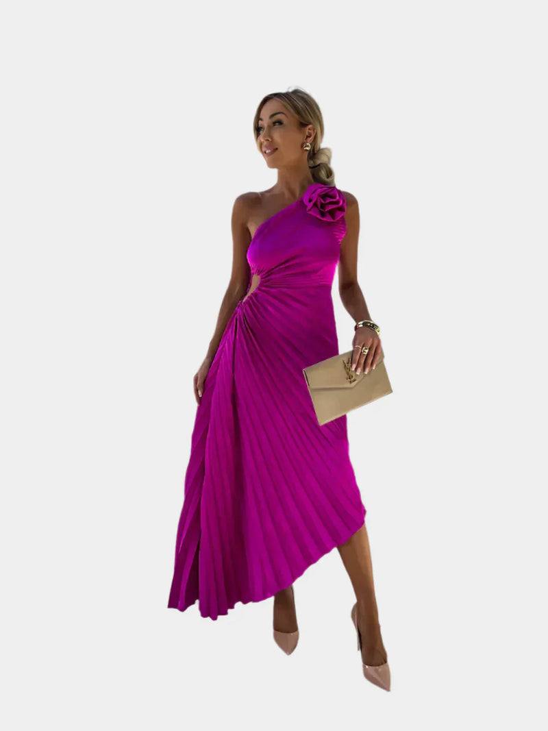 Vestido Floral com Notas Românticas