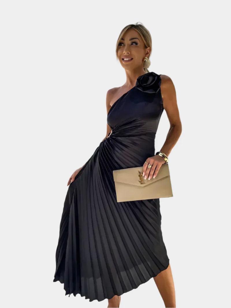 Vestido Floral com Notas Românticas
