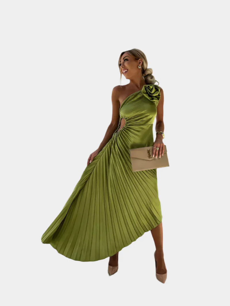 Vestido Floral com Notas Românticas