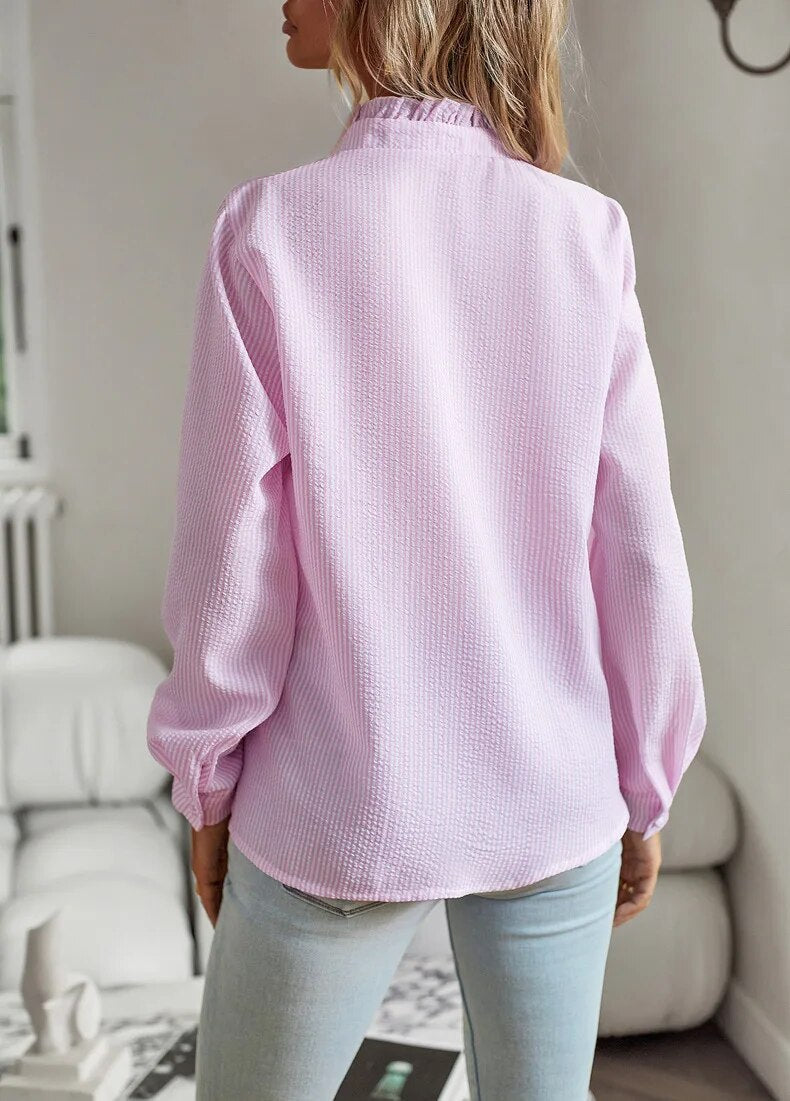 SHERIEL - BLUSA ELEGANTE E CONFORTÁVEL
