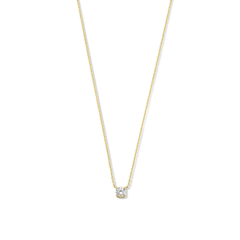 Colar de Pedra Moissanite Cléa | Ouro